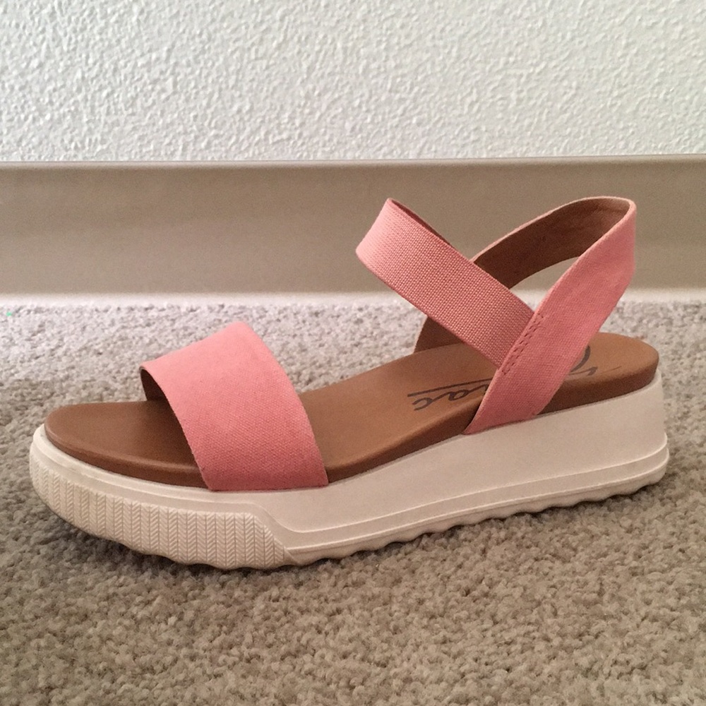 Pink Zodiac Platform Sandals